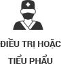 Điều trị hoặc tiểu phẫu