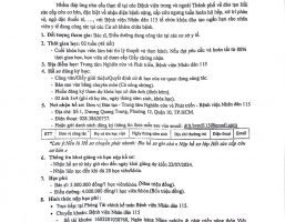 Thông Báo Chiêu Sinh